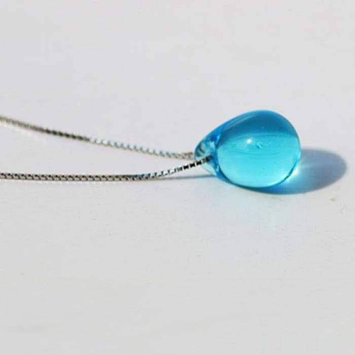Ocean Drop Necklace - 8 colors available