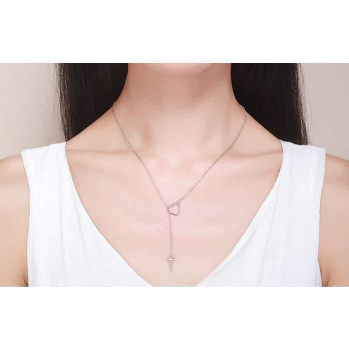 Necklace "Message from the Universe" in 925 Silver