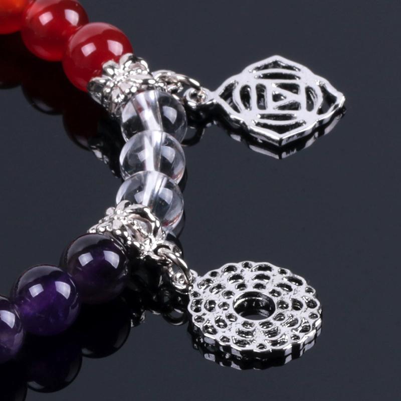 Energizing 7 Chakra Charm Bracelet