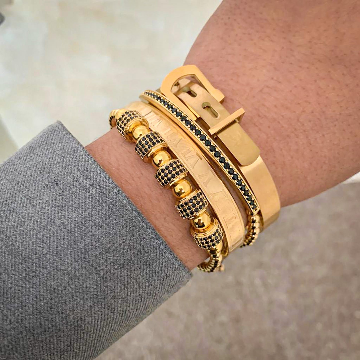 4PCS Bangle Stack