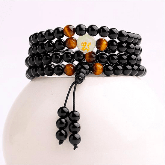 Luminous Dragon 108 Mala Bracelet