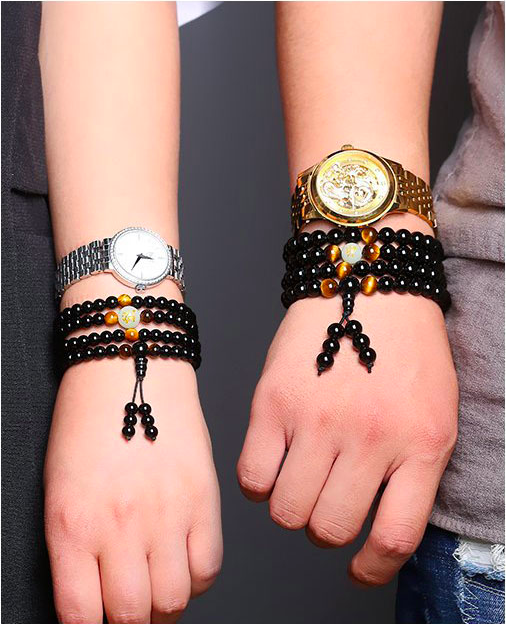 Luminous Dragon 108 Mala Bracelet