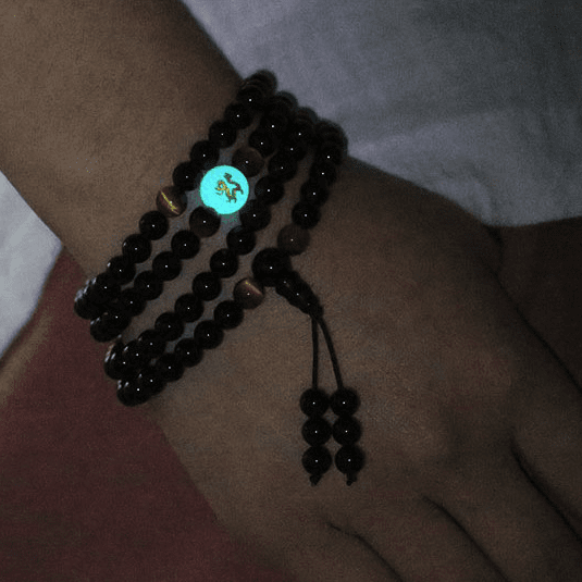 Luminous Dragon 108 Mala Bracelet