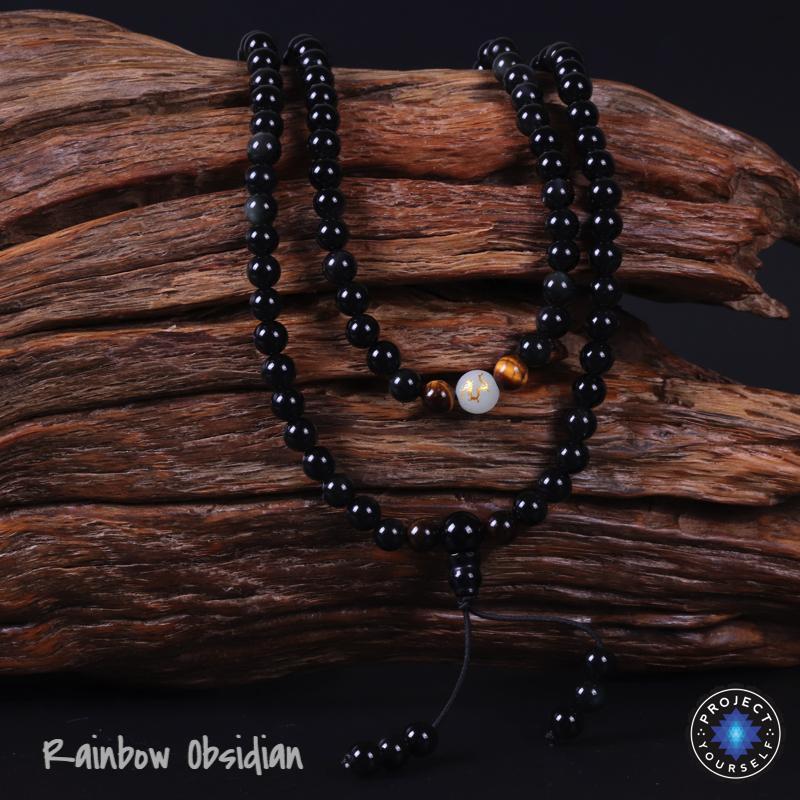 Luminous Dragon 108 Mala Bracelet