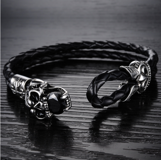 Dark Skull Men's Bracelet - Florence Scovel - 3