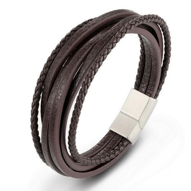 Mixed Leather Bracelet