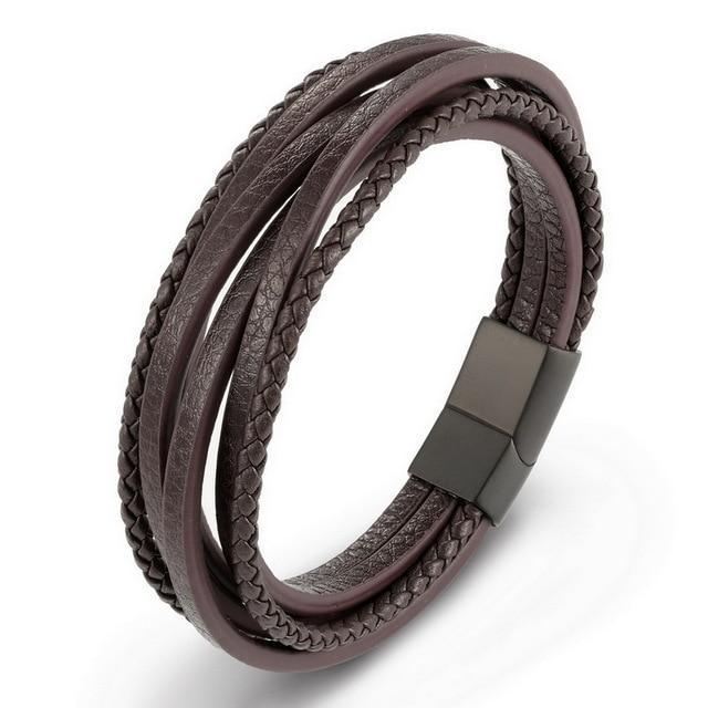 Mixed Leather Bracelet