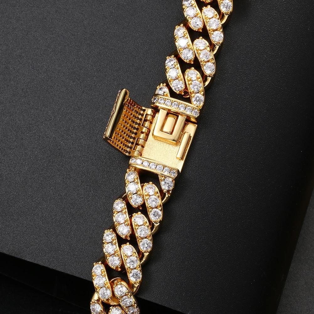 Iced Out Hip Hop CZ Bracelet- Men's Hip Hop Jewelry