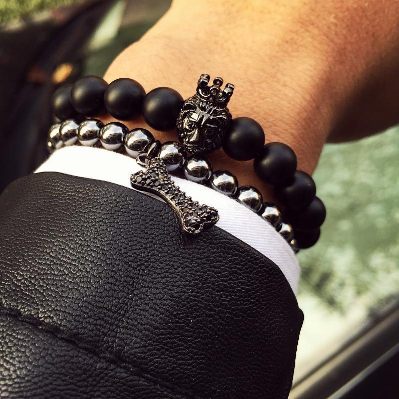 "King Leo" Beads Bracelet