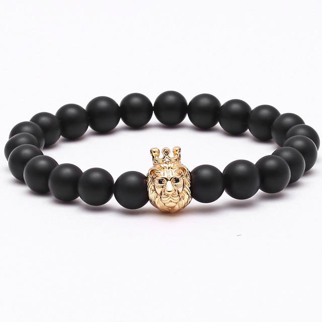 "King Leo" Beads Bracelet