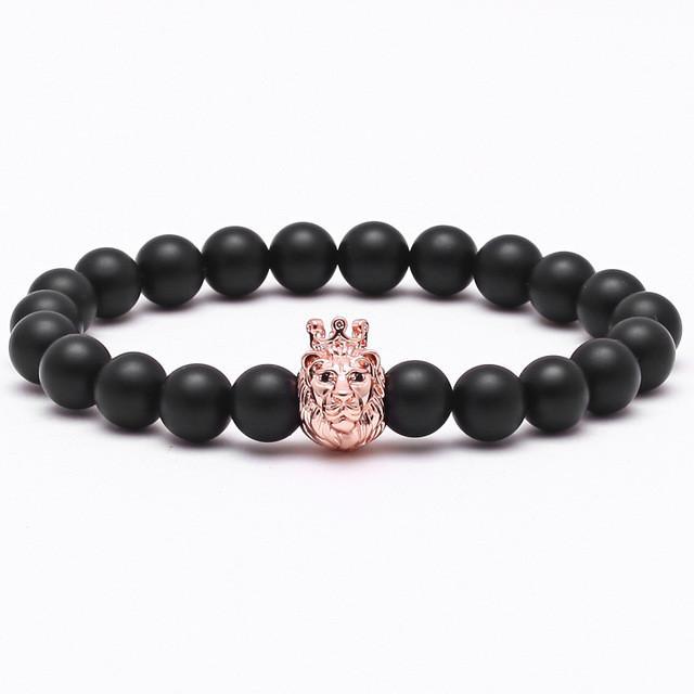 "King Leo" Beads Bracelet