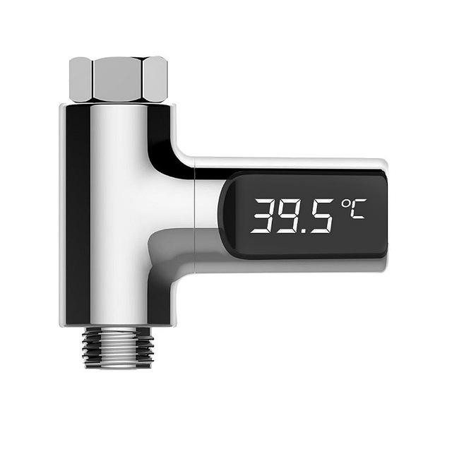 LED Display Water Shower Thermometer