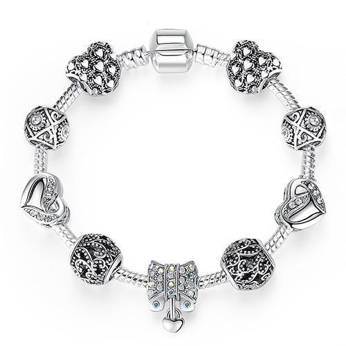 Clover Beads  Charm Bracelet for Women