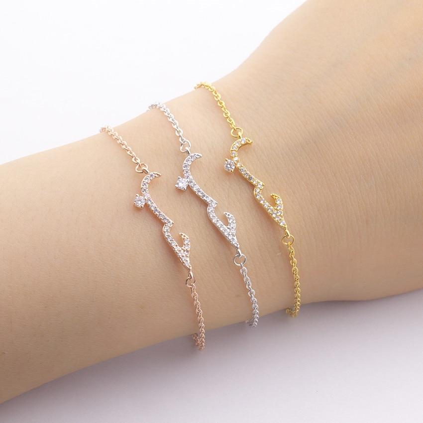 Arabic Love Statement Bracelets For Women