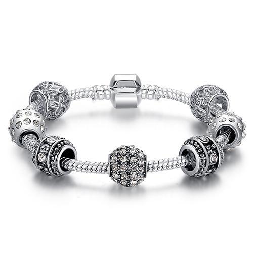 Clover Beads  Charm Bracelet for Women