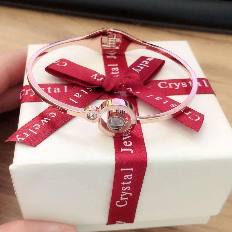 100 Languages I Love You Bracelet-  Valentines Day Gift For Her