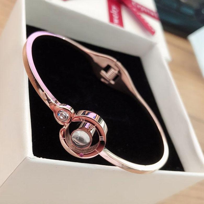 100 Languages I Love You Bracelet-  Valentines Day Gift For Her