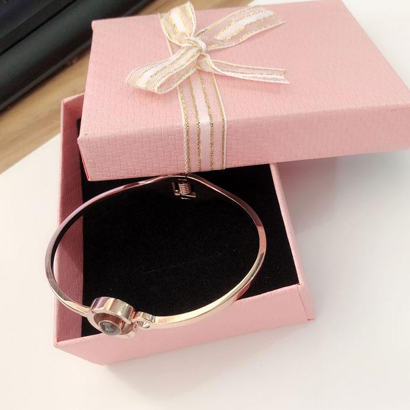 100 Languages I Love You Bracelet-  Valentines Day Gift For Her