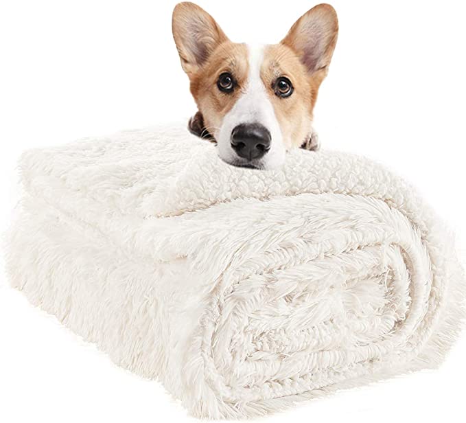 Soft Warm Sherpa Fleece Luxury Fluffy Pet Blanket | Egoodhome™