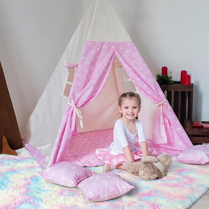 Luxury Fluffy Rainbow Colorful Area Rug | Egoodhome™