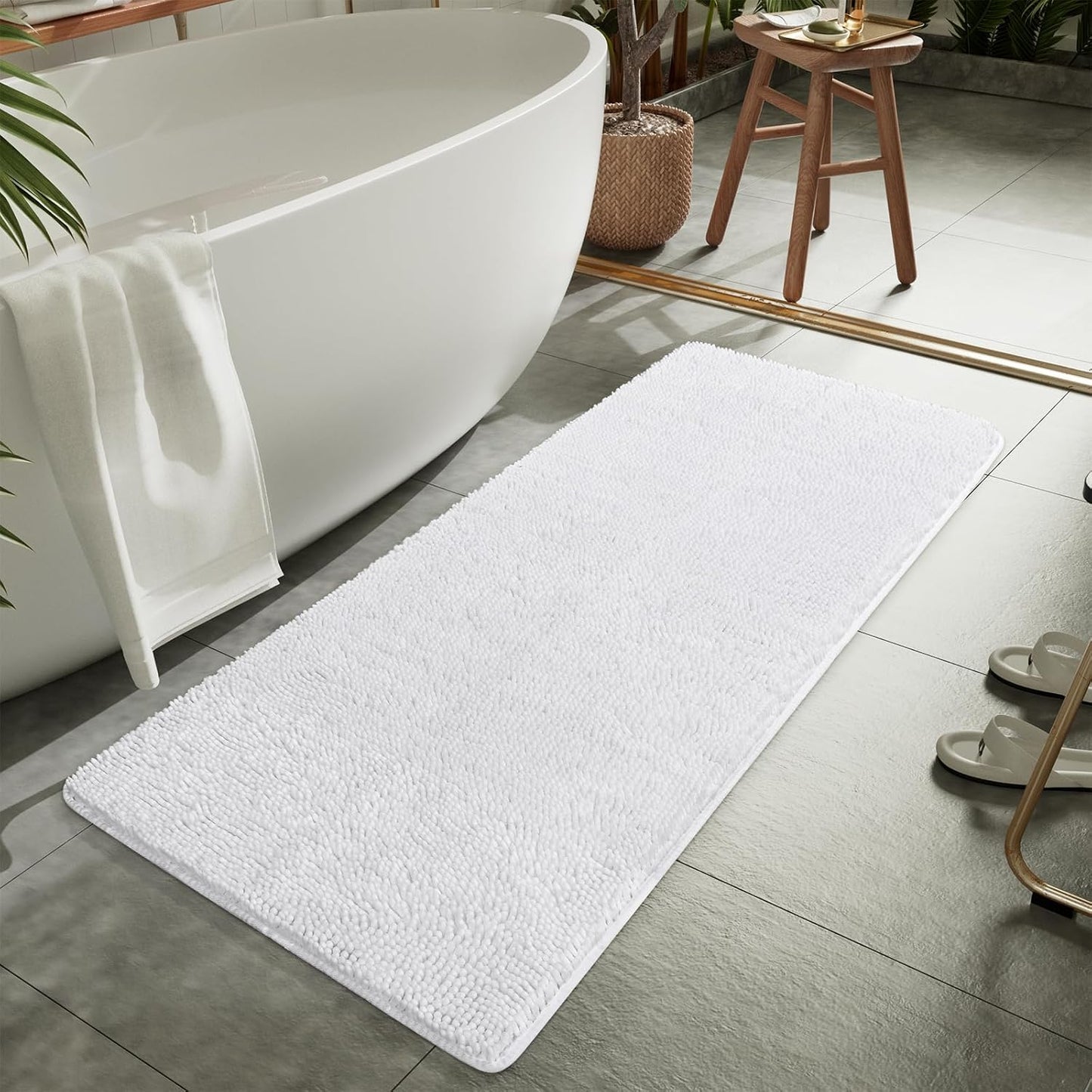 Washable Non Slip Bath Rugs for Bathroom Shower | Egoodhome™