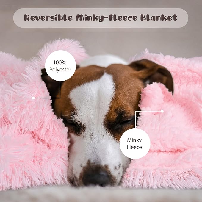EGOODHOME Medium Dog Blanket for Couch Bed | Egoodhome™