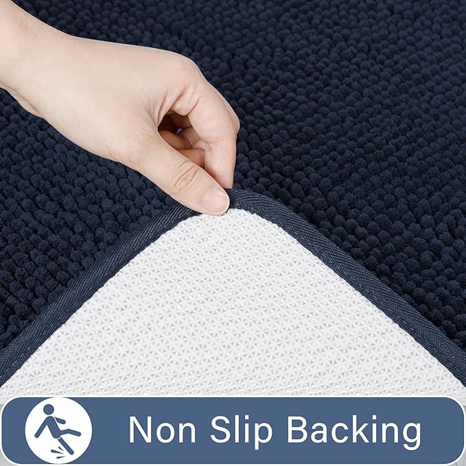 Soft Non Slip Bath Bathroom Rug Set | Egoodhome™