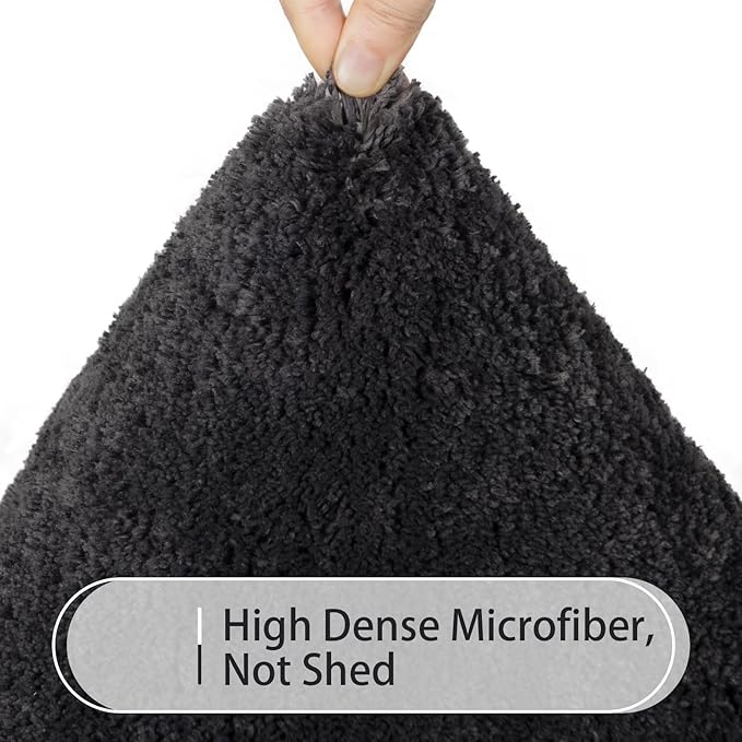 Soft Bath Rug Set 2 Piece Set, U-Shaped Bathroom Rugs | Egoodhome™