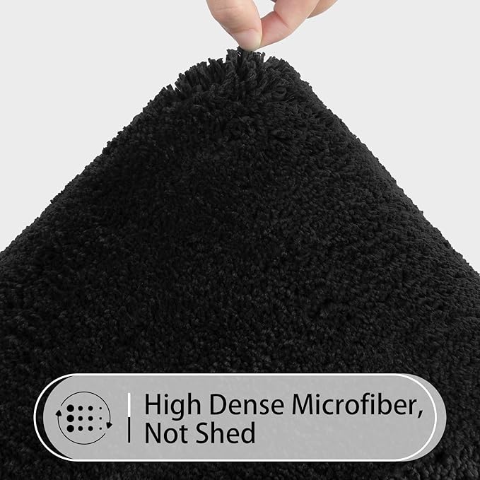 Soft Bath Rug Set 2 Piece Set, U-Shaped Bathroom Rugs | Egoodhome™