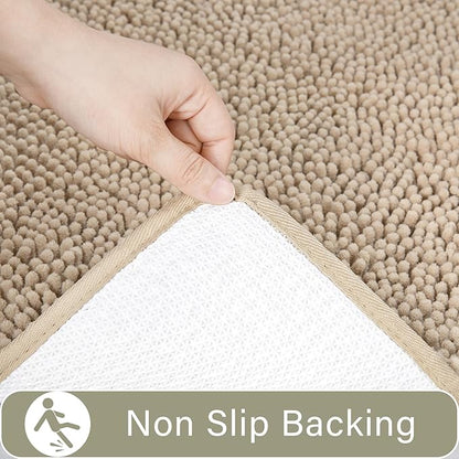 Soft Non Slip Bath Bathroom Rug Set | Egoodhome™
