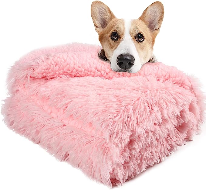 Soft Warm Sherpa Fleece Luxury Fluffy Pet Blanket | Egoodhome™