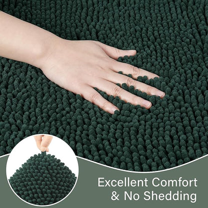 Soft Non Slip Bath Bathroom Rug Set | Egoodhome™