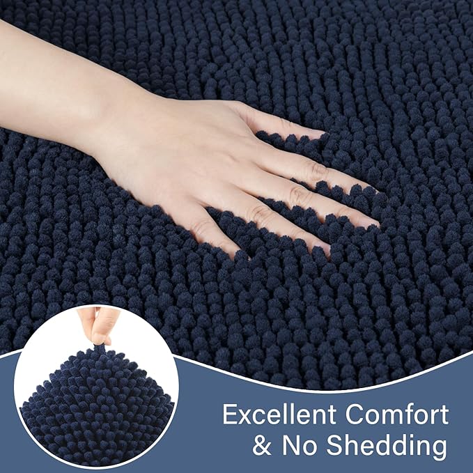 Soft Non Slip Bath Bathroom Rug Set | Egoodhome™