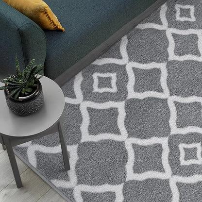 Modern Moroccan Memory Foam Big Dorm Carpet | Egoodhome™