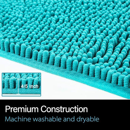 Washable Non Slip Bath Rugs for Bathroom Shower | Egoodhome™