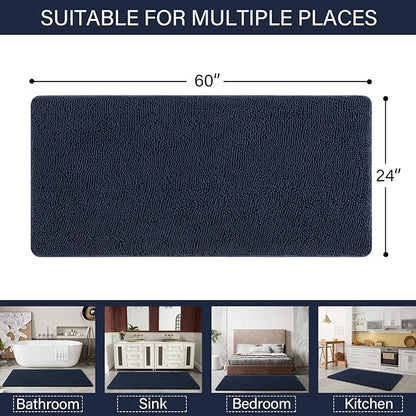 Washable Non Slip Bath Rugs for Bathroom Shower | Egoodhome™
