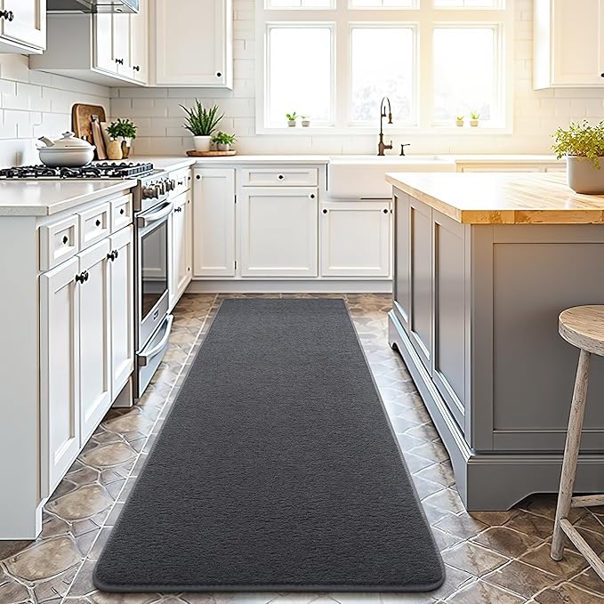 Neutral Throw Soft Memory-Foam Rugs | Egoodhome™