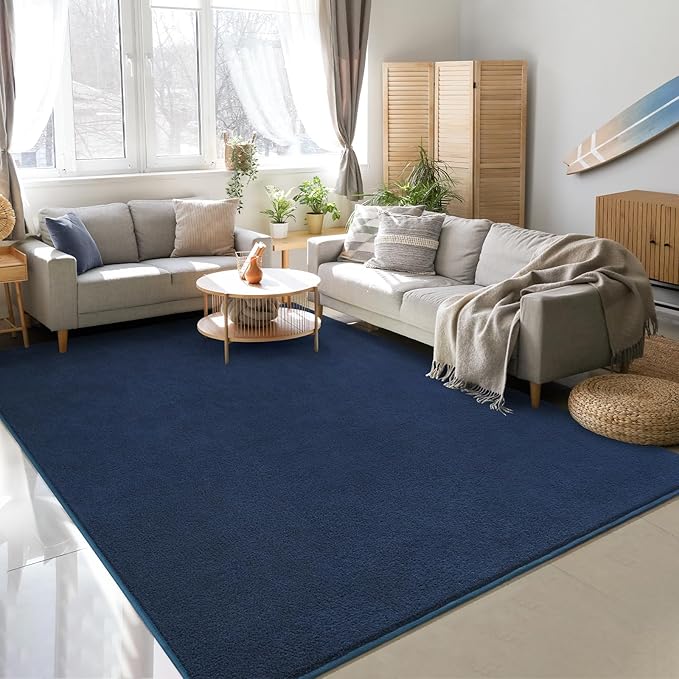 Neutral Throw Soft Memory-Foam Rugs | Egoodhome™