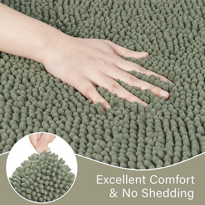 Soft Non Slip Bath Bathroom Rug Set | Egoodhome™