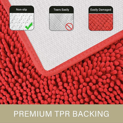 Washable Non Slip Bath Rugs for Bathroom Shower | Egoodhome™