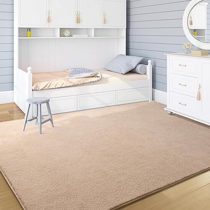 Neutral Throw Soft Memory-Foam Rugs | Egoodhome™