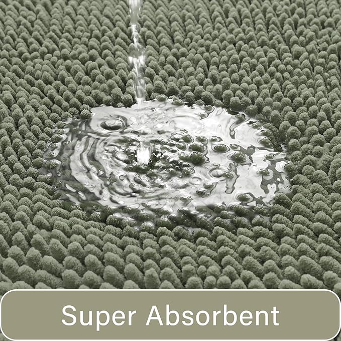 Soft Non Slip Bath Bathroom Rug Set | Egoodhome™