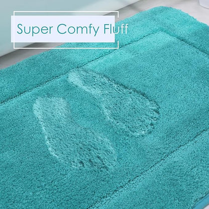 Soft Bath Rug Set 2 Piece Set, U-Shaped Bathroom Rugs | Egoodhome™