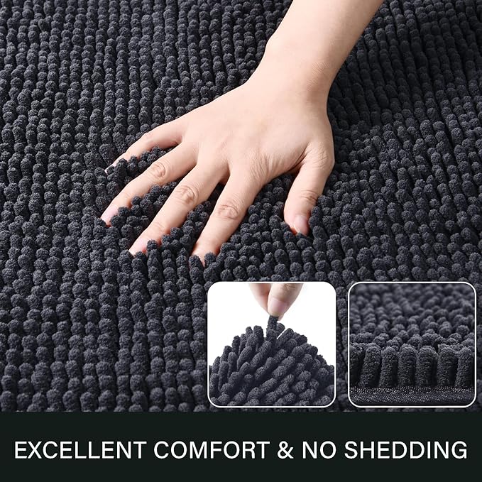 Washable Non Slip Bath Rugs for Bathroom Shower | Egoodhome™