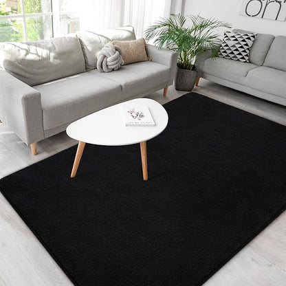 Neutral Throw Soft Memory-Foam Rugs | Egoodhome™
