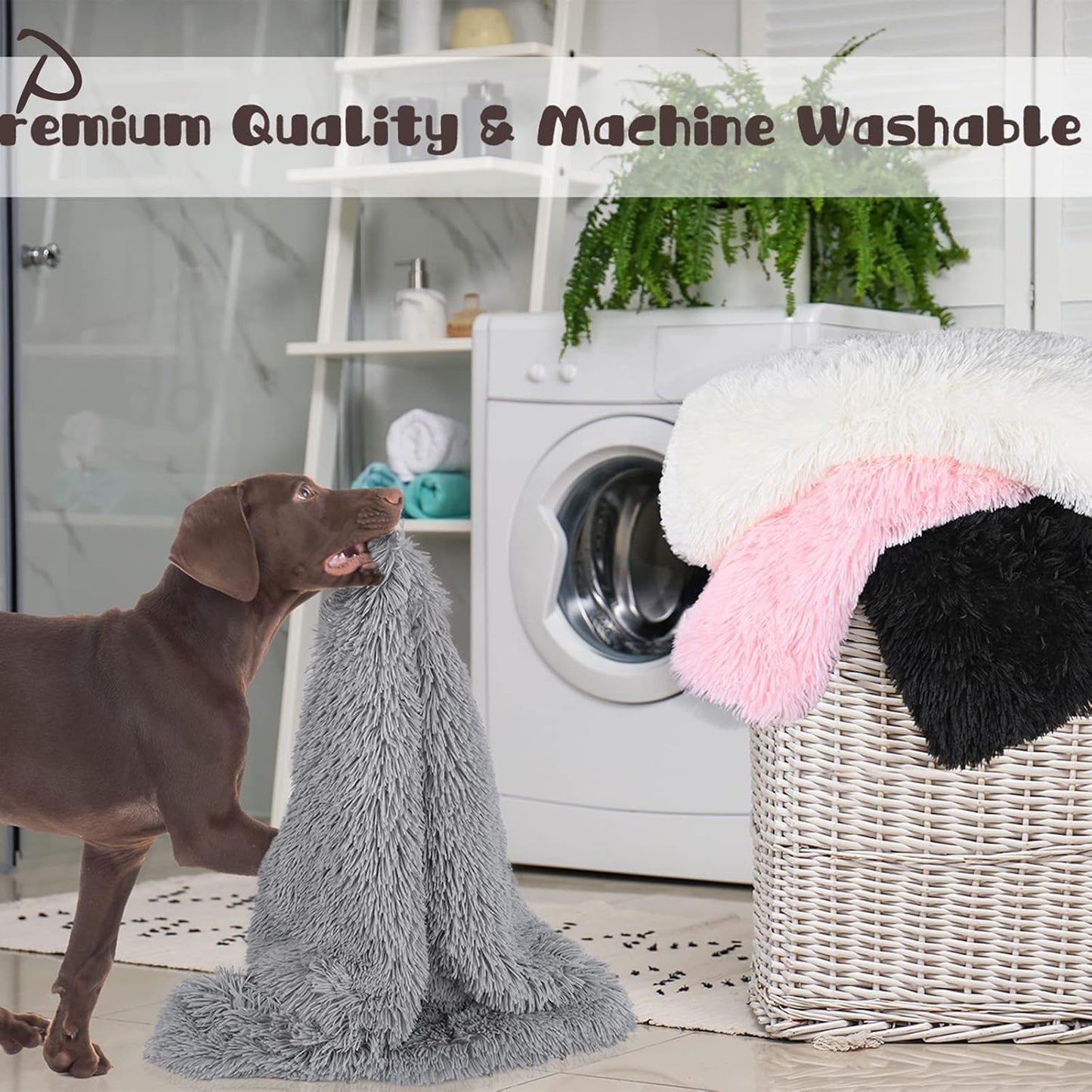 EGOODHOME Medium Dog Blanket for Couch Bed | Egoodhome™