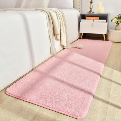 Neutral Throw Soft Memory-Foam Rugs | Egoodhome™