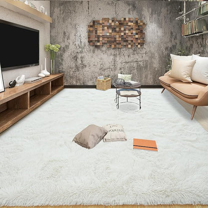 EGOODHOME Large Soft Fluffy  Modern Rug | Egoodhome™
