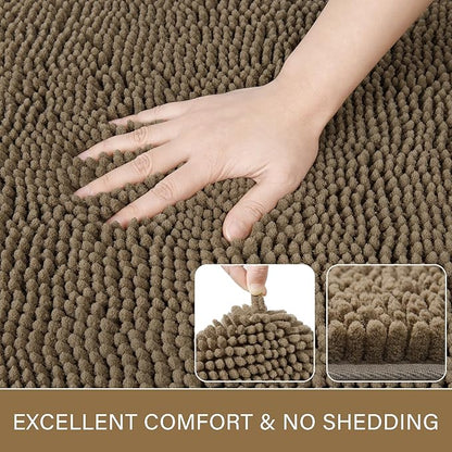 Washable Non Slip Bath Rugs for Bathroom Shower | Egoodhome™