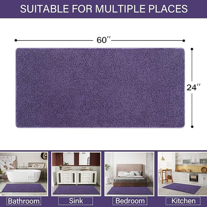 Washable Non Slip Bath Rugs for Bathroom Shower | Egoodhome™